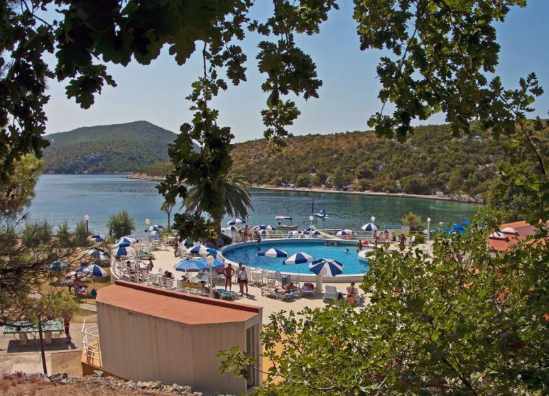 Hotel Osmine Slano Bagian luar foto